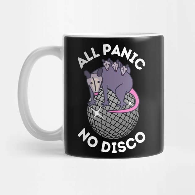 No Panic All Disco Opossum Lover by Teewyld